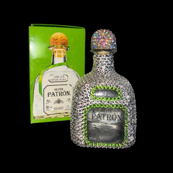 Mini Blinged Out Parton Luxe Crystal Bottle Custom Colours Available - Picture 1 of 6